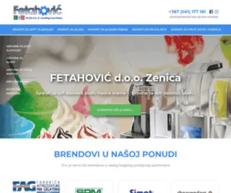 Fetahovic.ba(Hladni deserti) Screenshot