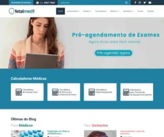 Fetalmed.net(Medicina Fetal em Curitiba) Screenshot