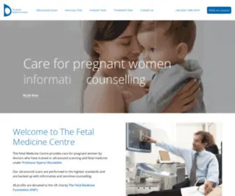Fetalmedicine.com(The Fetal Medicine Centre) Screenshot