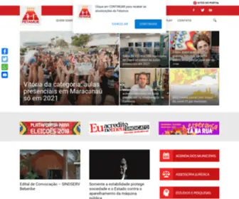 Fetamce.org.br(Reforma política) Screenshot