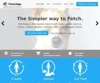 Fetchapp.com(Fetchapp) Screenshot