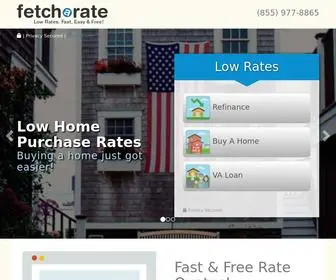 Fetcharate.com(Refinance) Screenshot