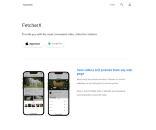 Fetcherx.com(Fetcherx) Screenshot