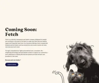 Fetchpet.com(Best Pet Insurance in the U.S) Screenshot