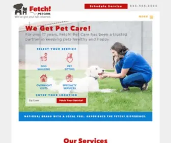 Fetchpetcare.com(The Nation's Leading In) Screenshot