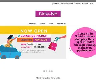 Fete-ISH.com(Fete ISH) Screenshot