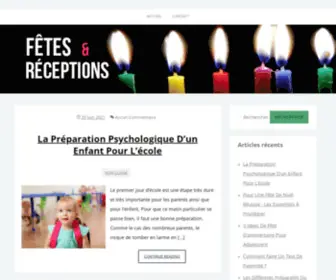 Fetes-ET-Receptions.com(Fêtes et réceptions) Screenshot