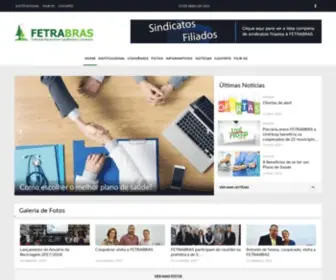 Fetrabras.org.br(Federação Nacional dos Trabalhadores Cooperados) Screenshot