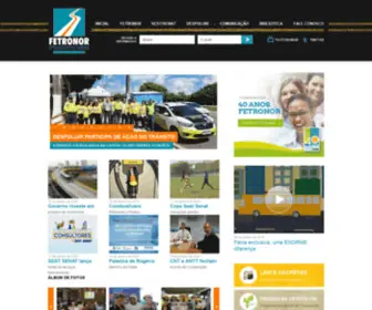 Fetronor.com.br(Home) Screenshot