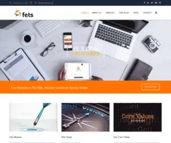 Fetslimited.com(Fets limited) Screenshot