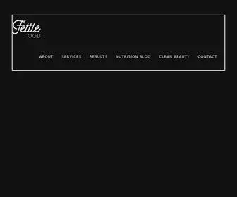 Fettleandfood.com(Nutrition Coach for Individuals & Teams) Screenshot