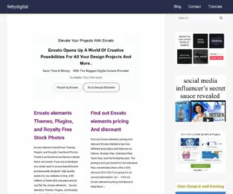Fettydigital.com(Envato Elements) Screenshot