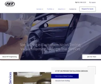 Fetusa.com(Electroform Nickel Tooling) Screenshot