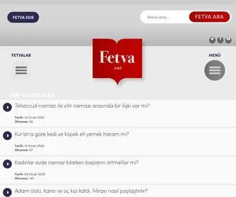 Fetva.net(Dini Sorular ve Cevapları) Screenshot