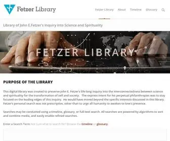 Fetzerlibrary.com(John E) Screenshot