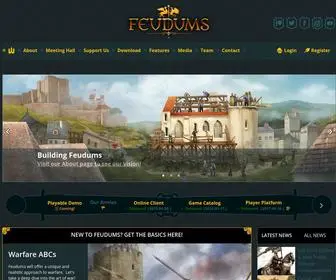 Feudums.com(Grand Strategy Meets MMO) Screenshot