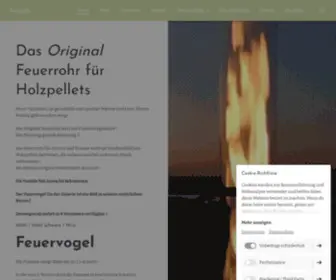 Feuerrohr.de(Das Original für Holzpellets) Screenshot