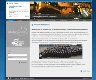 Feuerwehr-Emsdetten.de(Freiwillige Feuerwehr Emsdetten) Screenshot