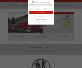 Feuerwehr-Graevenwiesbach.de(Grävenwiesbach) Screenshot