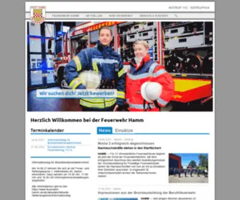 Feuerwehr-Hamm.de(Feuerwehr Hamm ) Screenshot