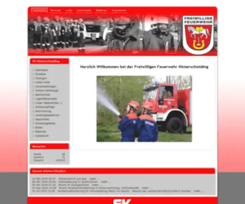 Feuerwehr-Hinterschmiding.de(Freiwillige Feuerwehr Hinterschmiding) Screenshot