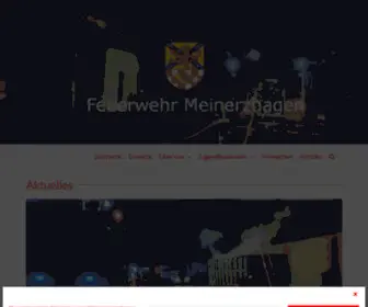 Feuerwehr-Meinerzhagen.de(Der Medienblog der Feuerwehr Meinerzhagen) Screenshot