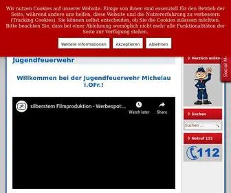 Feuerwehr-Michelau.de(Freiwillige Feuerwehr Michelau in Oberfranken) Screenshot