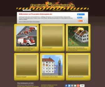 Feuerwehr-Onlinespiele.de(Die besten Feuerwehr Onlinespiele) Screenshot