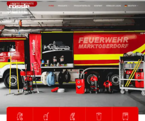 Feuerwehr-Sauger.de(Feuerwehrsauger von Rössle) Screenshot