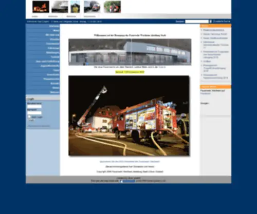 Feuerwehr-Wertheim.de(Freiwillige Feuerwehr Wertheim) Screenshot