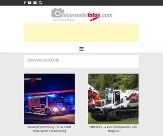 Feuerwehrfotos.com(Ein Auszug der Aufnahmen von Hermann Kollinger) Screenshot