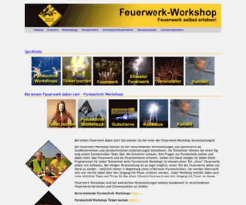 Feuerwerk-Workshop.de(Feuerwerk) Screenshot