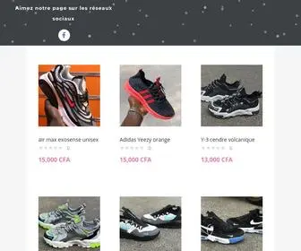 Feugjay.com(Vente en ligne de chaussure Dakar) Screenshot