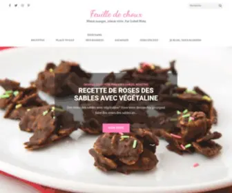 Feuilledechoux.fr(By Isabel Mota) Screenshot