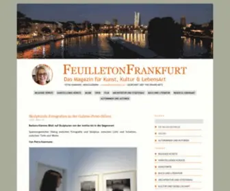 Feuilletonfrankfurt.de(Feuilletonfrankfurt) Screenshot