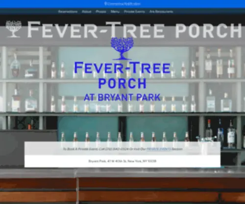 Fevertreeporch.com(Tree Porch) Screenshot