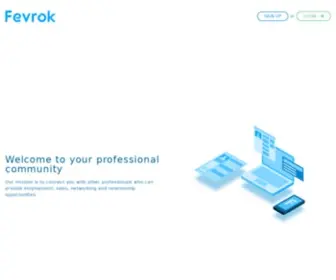 Fevrok.com(Our mission) Screenshot