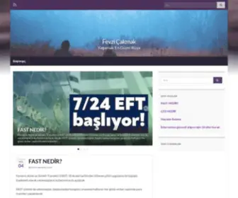 FevZicakmak.com(Fevzi Cakmak Kisisel Web Sitesi) Screenshot