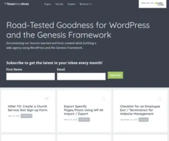 Fewerthanthree.com(Fewer Than Three) Screenshot