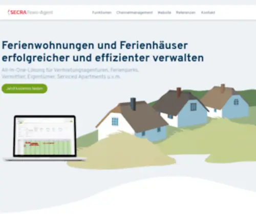 Fewo-Agent.de(Buchungssoftware für Vermietungsagenturen) Screenshot