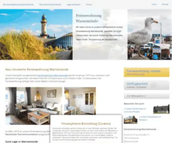 Fewo-IN-Warnemuende.de(Warnemünde) Screenshot