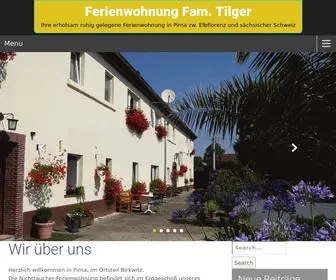 Fewo-Tilger.de(Ferienwohnung Fam) Screenshot