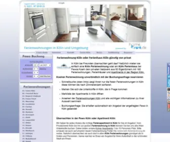 Fewos-Koeln.de(Ferienwohnung KÃ¶ln) Screenshot