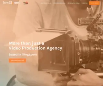 Fewstones.com(Corporate Video Production Singapore & Animation Studios) Screenshot