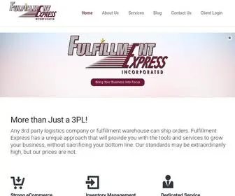 Fex.com(Fulfillment Express) Screenshot