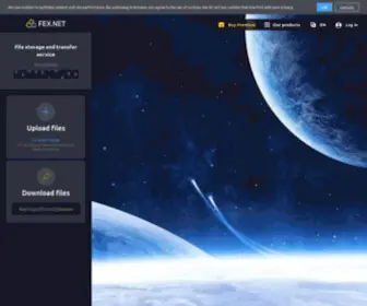 Fex.net(File Sharing and Transfer) Screenshot