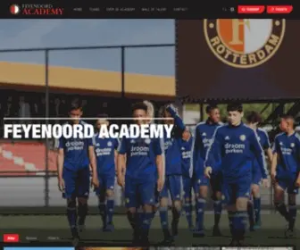 Feyenoordacademy.com(Feyenoord Academy) Screenshot