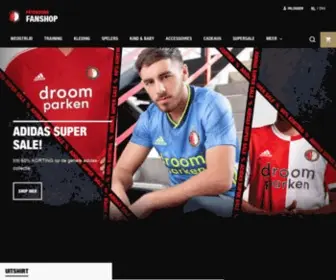 Feyenoordfanshop.nl(Officiële Feyenoord Fanshop) Screenshot