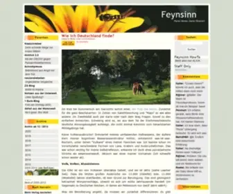 Feynsinn.org(Feynsinn) Screenshot