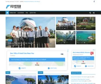 Feyster.com(Ultimate Travel Blog) Screenshot